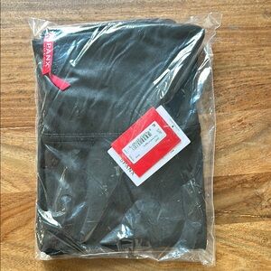 SPANXshape Faux Leather Black Leggings